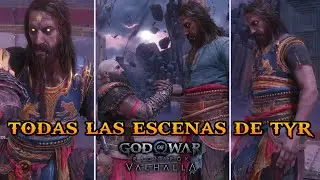 All of Tyr's Valhalla Scenes | GOD OF WAR RAGNAROK VALHALLA | Latin Spanish | 4K 60FPS