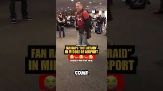 Eminem - Not Afraid 🎥💯 Sang By a Fan in the Airport 😂😂😂 #eminem #hiphop #rap