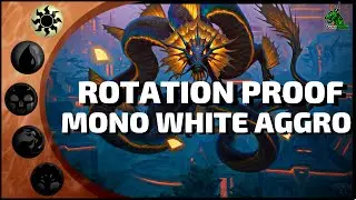 ⚪MONO WHITE AGGRO is Rotation Proof  | Dominaria United Standard 2023 Deck MTG Arena BO1 Ranked