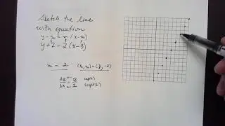 Sample problems on equation of a line