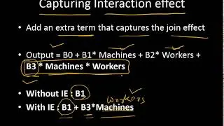 Interaction effect in Regression models | Statistical Modelling