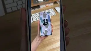 putting a screen protector on my mint Pixel 8 Pro 