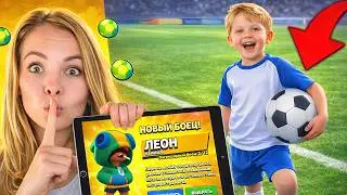 I UPGRADED A FOOTBALL PLAYER'S SUBSCRIBER!😱 BRAWL STARS