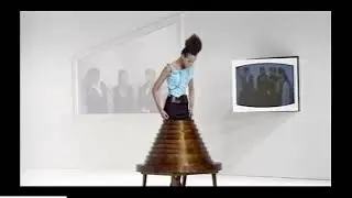 Hussein Chalayan avant-garde designer staged fashion show
