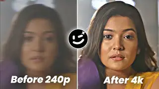Convert Any Video Into 4K Video | How To Convert Normal Video Into 4K Video |  Wink 4K Video Editing