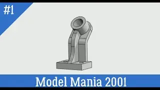 Model Mania 2001 model on X_Design | #3D_Designer | #3dexperience | #Solidworks