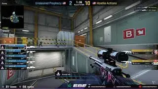 Undesired Prophecy vs. Hostile Actions ESEA Main Season 34 Playoffs Highlights!