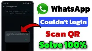couldn't log in. check your phone's internet | gb whatsapp link device problem | how to fix Linkde