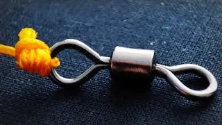 Рыболовный узел о котором ты не знал 100%.Как привязать крючок,вертлюжок.Рыбалка.Fishing