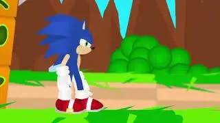 Sonic animation test (Sticknodes)