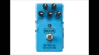 MXR Analog Chorus Pedal Demo