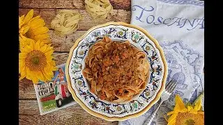 Lentil-Mushroom Tagliatelle Bolognese | Christina's Kitchen: Global - ITALY