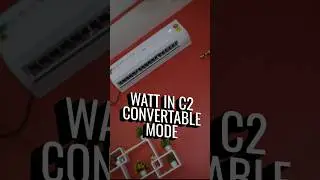 Godrej Ac Watt in c2 Convertable mode 🔥 #shortsfeed #godrejac #ac #acpowerconsumption #trending #yt