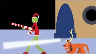 Krampus Vs The Grinch Preview 2 (Stick Nodes And Capcut)