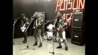 POISON ASP -World Of Nightmare - TV "Heavy Metal Battle" 1988 - rare German Thrash Metal footage!