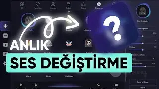 YAPAY ZEKA İLE ÜCRETSİZ SES DEĞİŞTİRME PROGRAMI