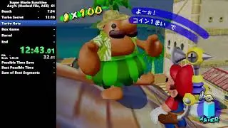 Super Mario Sunshine Any% ACE in 23:14