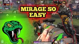 Punch knockout! Apex Legends Mobile / Mirage gameplay