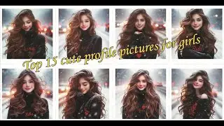 Pretty Girls winter dpz with name || DP'Z FOR whatsapp || girlz dp || New winter dpz