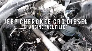 Fuel Filter Change on Jeep Grand Cherokee CRD