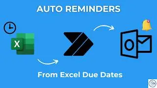 How to Automatically Send Reminder Emails from Excel Due Dates | Power Automate Tutorial