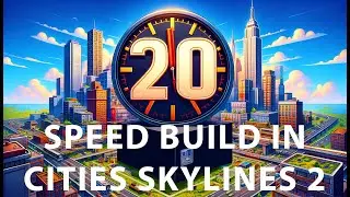 City Skylines 2: How big can your city grow in 20 minutes?