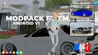 MODPACK FIVEM ANDROID V1 | FULL SKIN & CAR JDM 🔥| GTA SA
