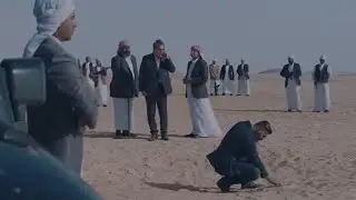 رحيم الذئب عرف يطلع السلاح من قلب الصحرا شوف عمل ايه