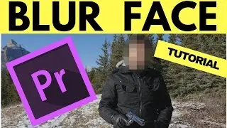 How to Mask / Blur a Moving Face Adobe Premiere Pro CC 2017 Tutorial