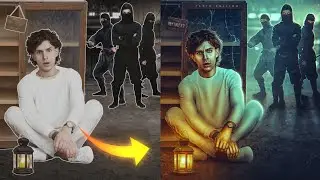 PS TOUCH PHOTO MANIPULATION TUTORIAL // PS CC 2019 // AUTODESK SKETCHBOOK // LIGHTROOM MOBILE.✅