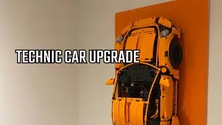 I made a wall plate for the LEGO Porsche GT3
