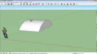 How to make an arc in Google SketchUp
