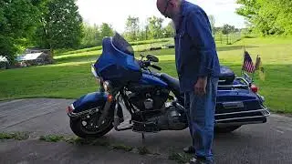 Fired up the Harley-Davidson today after setting 9 months #harleydavidson #biker #bikeride