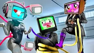 TV Woman LOVE Sus in SCHOOL - SAD ORIGIN LOVESTORY - Skibidi Toilet | gmod animation