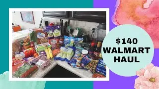 $140 Walmart Grocery Haul & Passionate Penny Pincher Meal Plan | We're Coming Back!