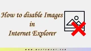 How to disable images in Internet Explorer to save data