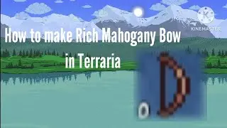 How to craft Rich Mahogany Bow in Terraria