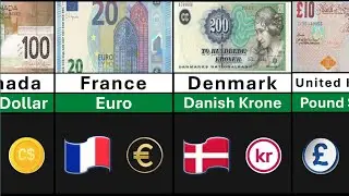 Currency From Different Countries 2024 | Global Rank