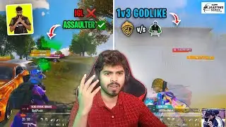PUNK THE ASSAULTER ✅ㅣNAKUL 1v3 GODLㅣBGMS GRAND FINALS Day 1
