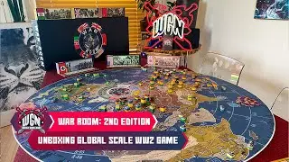 War Room - unboxing global scale strategy board game