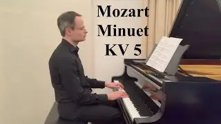 W.A. Mozart: Minuet KV 5 in F Major