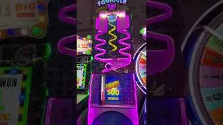 Bonus winner ' 500 tickets on Squiggle arcade game #shorts #arcade