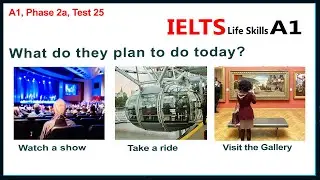 IELTS Life Skills A1 Listening Test 25 ►  New 2025 🇬🇧