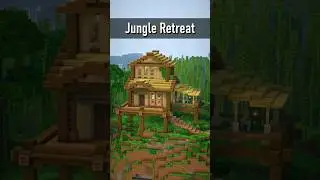 Minecraft Jungle House #minecraftshorts #minecraftbuilding #minecraft