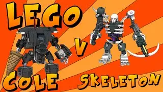 LEGO: Ninjago Cole vs Skeleton MECH BATTLE
