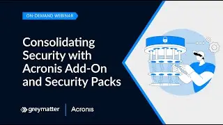 Acronis Add On and Security Packs Webinar Recording
