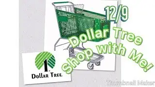 12/9 Dollar Tree Walkthrough/Shop with Me! Let’s look around!