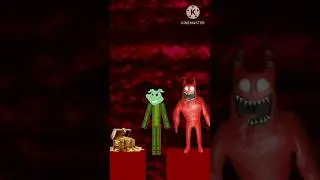 The Melon Playground Pig Falling By Banban From Animation World 76 #shorts #gartenofbanban