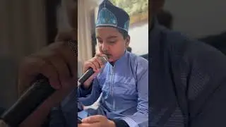 Ay Khatmé Rusul By local kid Mauritius #qicmauritius