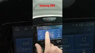Samsung QM3. Перевод магнитолы с корейского на английский